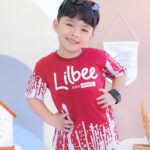 Kaos Anak Laki Laki Lilbee KL 005 Merah Putih Full Print Motif Keren