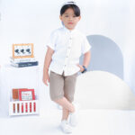 Celana Chino Pendek Anak Laki Laki Soft Twill Stretch Khaky Keren CT 002 - Image 2