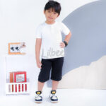 Celana Chino Pendek Anak Laki Laki Twill Stretch Hitam Lembut CT 008 - Image 2