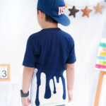 Kaos Anak Laki Laki Stylish Navy Motif Fullprint KL 009 - Image 3
