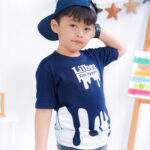 Kaos Anak Laki Laki Stylish Navy Motif Fullprint KL 009 - Image 5