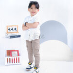 Celana Cargo Panjang Anak Laki Laki Katun Halus Stretch Khaky Kekinian CT 005 - Image 9