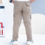 Celana Cargo Panjang Anak Laki Laki Katun Halus Stretch Khaky Kekinian CT 005 - Image 4