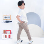 Celana Cargo Panjang Anak Laki Laki Katun Halus Stretch Khaky Kekinian CT 005 - Image 8