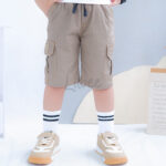 Celana Cargo Pendek Anak Laki Laki Stretch Khaky Keren CT 006