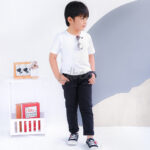 Celana Chino Panjang Anak Laki Laki Hitam Katun Soft Twill Stretch CT 007 - Image 8