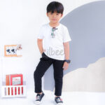 Celana Chino Panjang Anak Laki Laki Hitam Katun Soft Twill Stretch CT 007 - Image 9