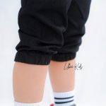 Celana Joger 3/4 Anak Laki Laki Hitam Katun Twill Stretch Lembut Stylish CT 010 - Image 7