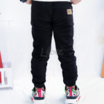 Celana Joger Panjang Anak Laki Laki Katun Soft Twill Stretch Hitam CT 009 - Image 3