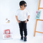 Celana Joger Panjang Anak Laki Laki Katun Soft Twill Stretch Hitam CT 009 - Image 10