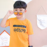 Kaos Anak Laki Laki Lilbee KL 003 Mustard Born to Be Handsome - Image 5