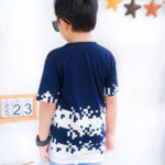 Kaos Anak Laki Laki Cowok Semi Fullprint Pixel Navy Keren KL 008 - Image 3