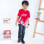 Kaos Anak Laki Laki Motif Api Merah Putih Full Print Lilbee KL 010 - Image 8