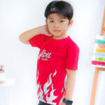 Kaos Anak Laki Laki Motif Api Merah Putih Full Print Lilbee KL 010 - Image 6
