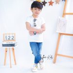 Celana Jeans Panjang Anak Laki Laki Soft Denim Biru Stretch Keren CD 001 - Image 2