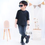 Celana Jeans Panjang Anak Laki Laki Soft Denim Hitam Stretch Keren CD 003 - Image 6