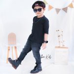 Celana Jeans Panjang Anak Laki Laki Soft Denim Hitam Stretch Keren CD 003 - Image 8